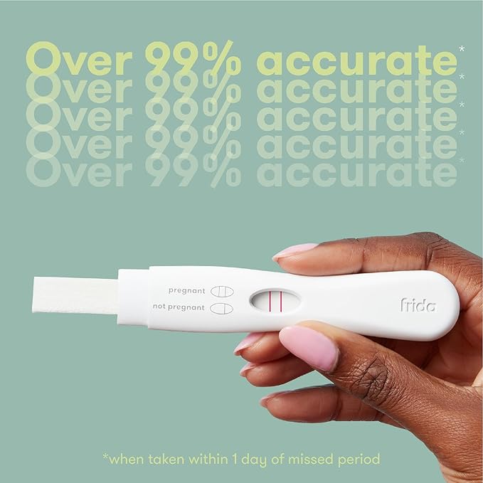 Frida Fertility Early Detection Pregnancy Tests | Easy at Home Pregnancy Tests, Over 99.9% Accurate HCG Test Strips, Early Results, Quick + Easy to Use | 6 Pregnancy Tests