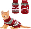 Vehomy Dog Christmas Sweaters Pet Winter Knitwear Xmas Clothes Classic Warm by Vehomy
