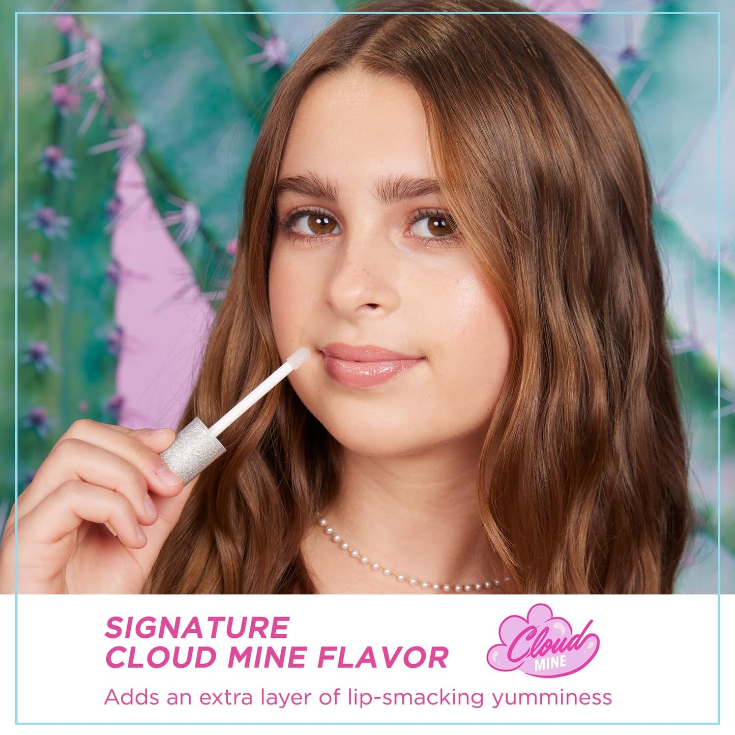 Petite 'N Pretty 10K Shine Lip Gloss for Girls (Shell Shocked) - Makeup for Kids, Tweens, Teens - High Shine, Soft, Hydrating, Lightweight, Made in the USA