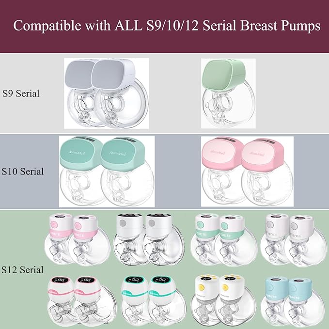 Flange 24mm,Compatible with TSRETE/kmaier/eulumap/Momcozy S9/S12 Wearable Breast Pump,24mm Shield/Flange,Replacement Breastpump Parts/Accessories