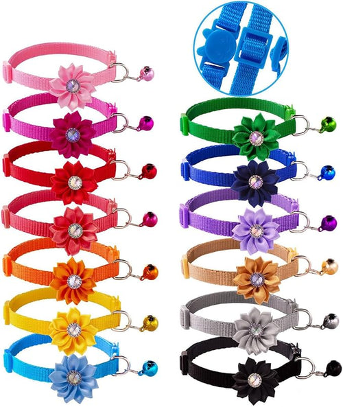 13Pcs Puppy Collars, Cat ID Collars by Flymind