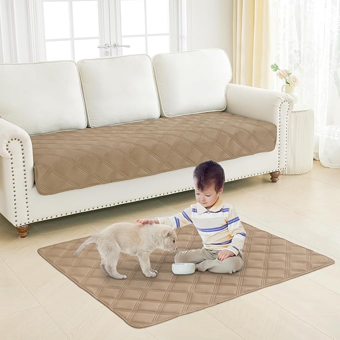 Smiry Waterproof Dog Bed Cover Blanket 82x120, Soft Reversible Pet Blanket - Image 7