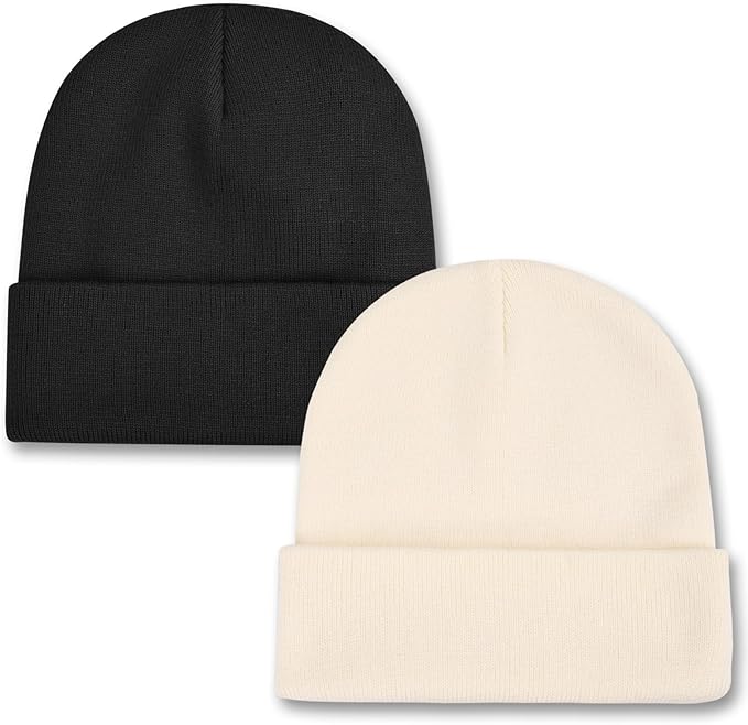 ZOORON Toddler Beanie Baby Beanies for Boys Girls Kids Winter Hats Children Knit Warm Caps 0-12years