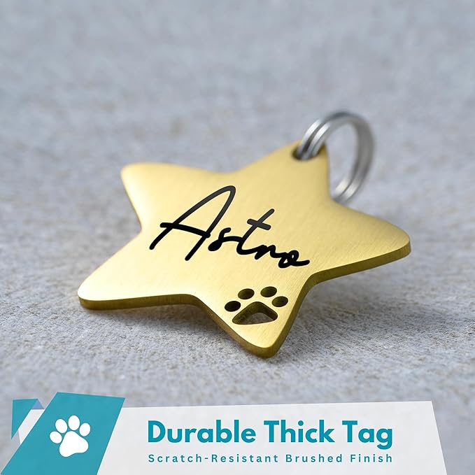Ultra Joys Dog Tags Personalized - Image 2