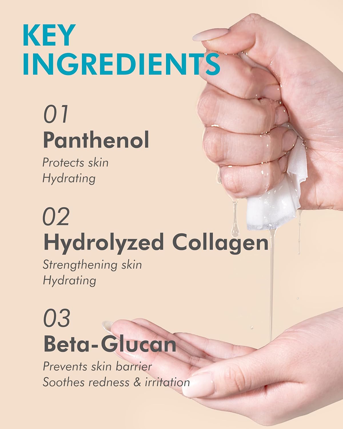 DERMAL Seaweed Collagen Essence Full Face Facial Mask Sheet 23g, single pack