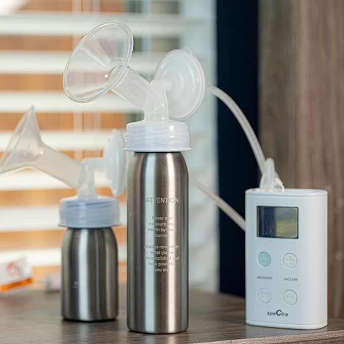 CERES CHILL OG Breastmilk Chiller Bundle with Straw Lid & Infuser – 12–34oz Portable Breast Milk Cooler & 2 Storage Bottles with Universal Pump Adapters – Don’t Call me Hon, Plum