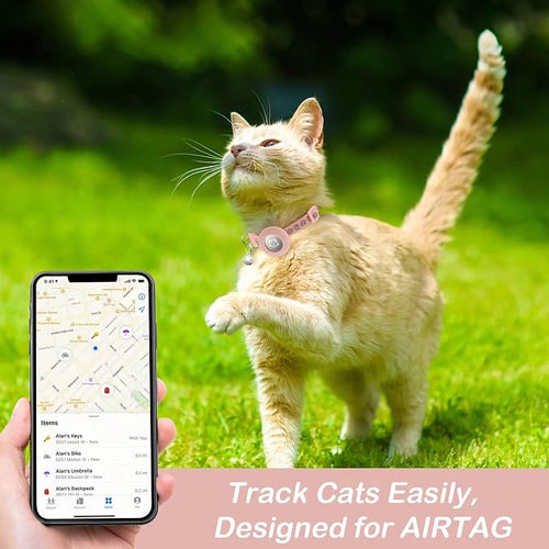 2 Pack Airtag Cat Collar Breakaway - Image 2