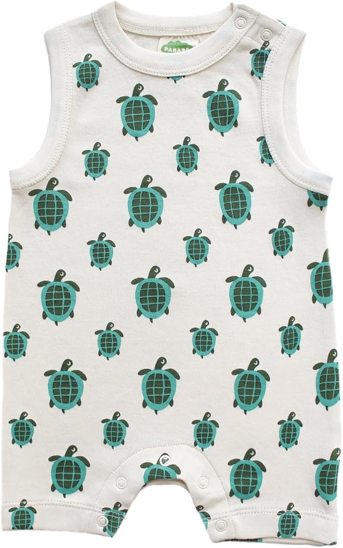PARADE Organic Tank Rompers - Signature Prints