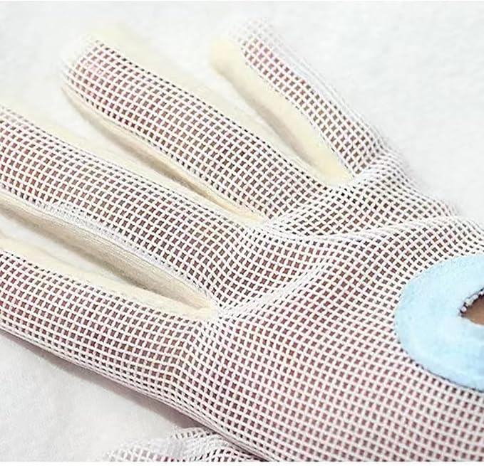 Thumb Sucking Guard Gloves Thumb Guard to Thumb Sucking Stop for Kids Nail Biting Stop and Five Fingers Sucking Stop for Baby (XXL)