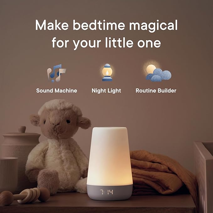 Hatch Baby Sleep Bundle: Home & Travel Sound Machines Includes Rest 2nd Gen and Portable Hatch Go (Putty)