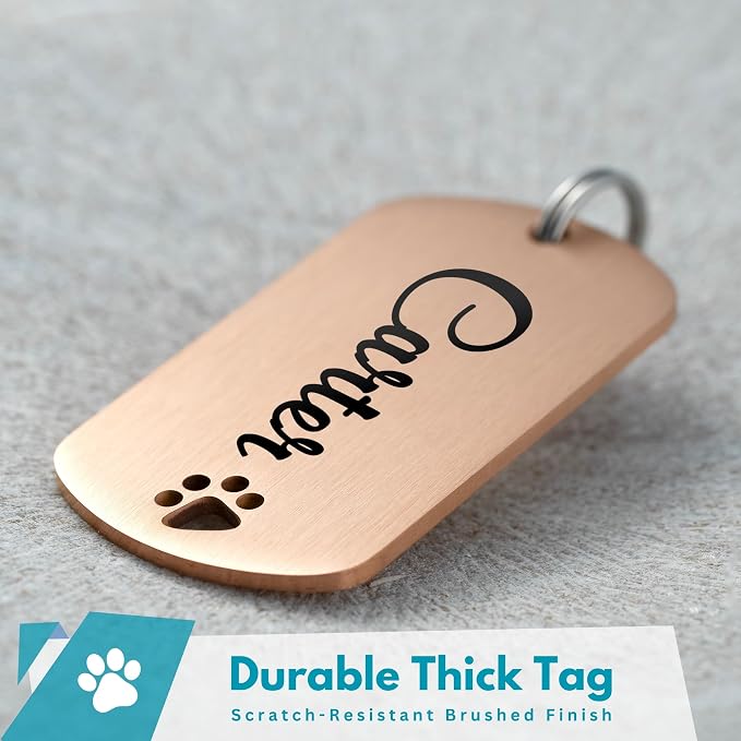 Ultra Joys Dog Tags Personalized - Image 2