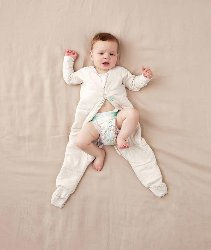 ergoPouch 2.5 TOG Sleeping Bag – Breathable, Cozy Sleepwear for Boys and Girls (4-5 Years, Oatmeal Marle)