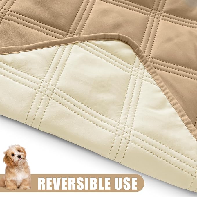 Smiry Waterproof Dog Bed Cover Blanket 40x50, Soft Reversible Pet Blanket - Image 3