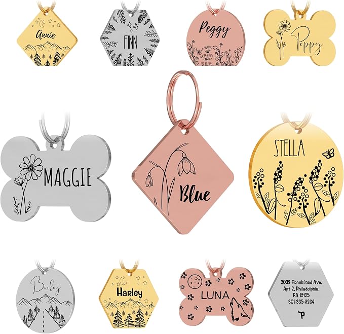 PawFurEver Dog Tags Personalized by PawFurEver