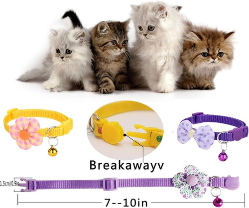 16 PCS Cute Cat Collars Breakaway - Image 2