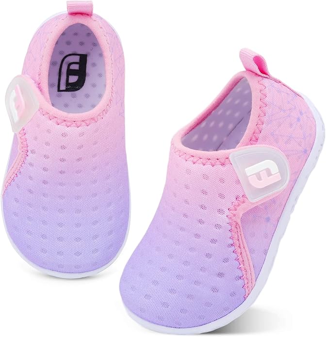 JOINFREE Baby Toddler Water Shoes Boys Girls Sandals Barefoot Kids Breathable Sneakers Shoes for Walking Running