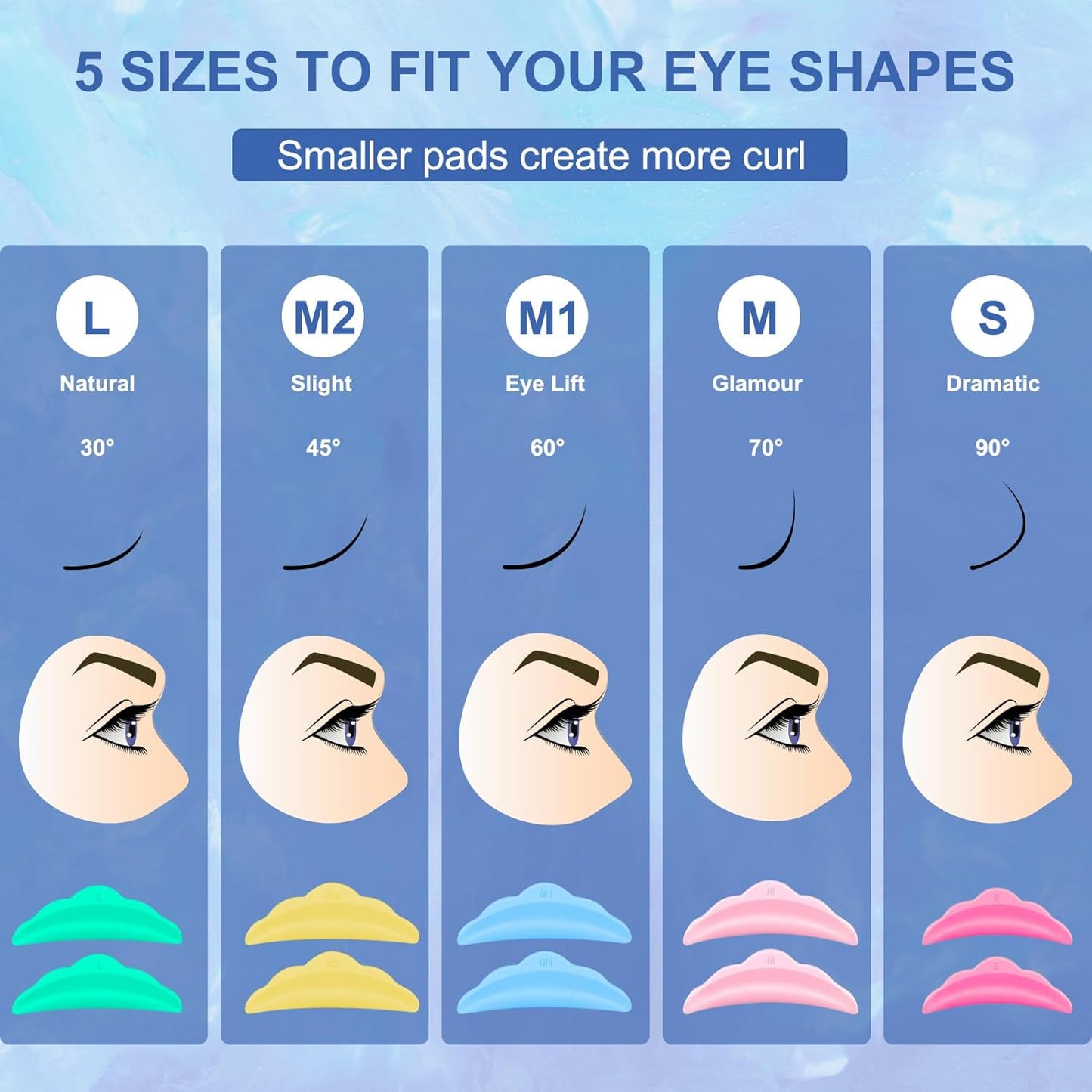 Lash Lift Kit, Eyelash Perm Kit for Natural Curling, Professional Eyelash Lift Kit for Long-Lasting Curl, Black Eyebrows & Eyelashes Color Kit, DIY Lash Lamination Set for Salon & Home Use