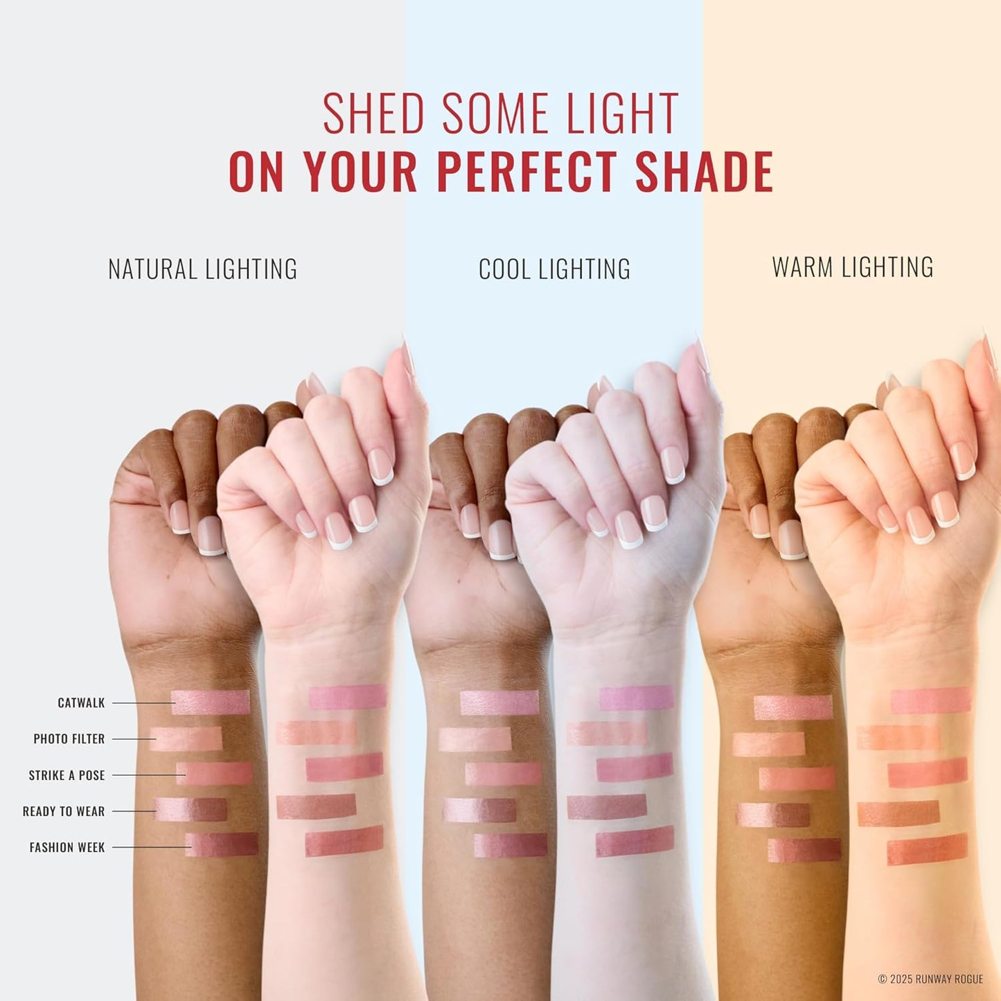 Runway Rogue LuxGloss Kit with 2 Moisturizing Shimmer Lip Gloss Tubes (‘Strike a Pose’ and ‘Fashion Week’) and 1 Matte Lip Liner Pencil (‘Work It Babe’)