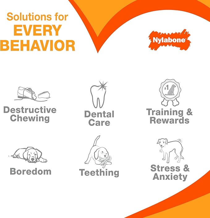 Nylabone Power Chew Antler Alternative Nylon Chew Toy - Image 7