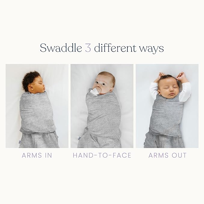 HALO 100% Cotton Sleepsack Swaddle, 3-Way Adjustable Wearable Blanket, TOG 1.5, Ocean Life, Newborn, 0-3 Months