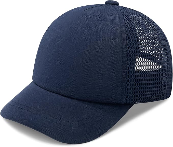 qikqik Baby Baseball Cap Toddler Baseball Hat with Mesh Infant Sun Hat UPF 50+ Baby Ball Cap Toddler Girl Hats Kids Hat Boys