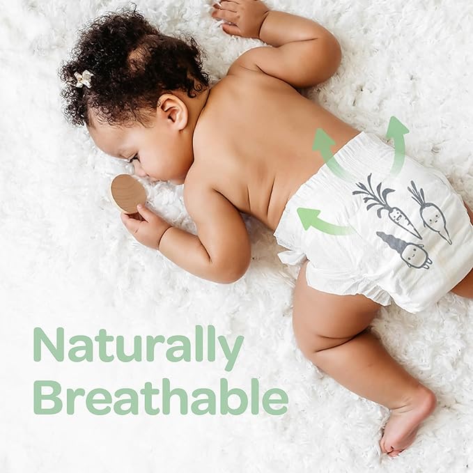 Parasol Clear+Dry Disposable Diapers and Clear+Pure Wipes, RashShield Protection, Size 1 (7-14 lbs), Diaper Bundle of 240 Diapers & 240 Wipes