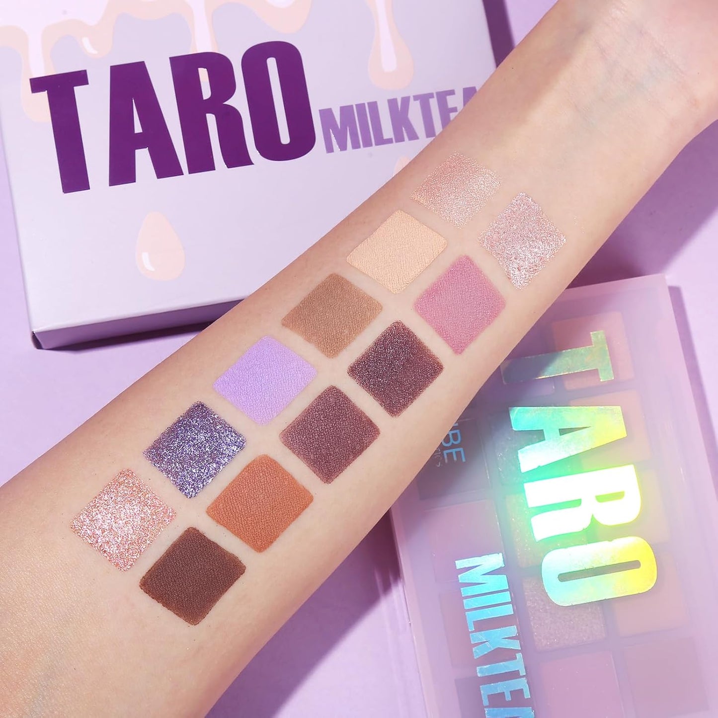 UCANBE Neutral Eyeshadow Palette, 15 Colors Nude Matte Shimmer Reflective Glitter Eye Makeup Pallet, Blendable Natural Warm and Cool Pigments Sombras De Ojos Gift Kit