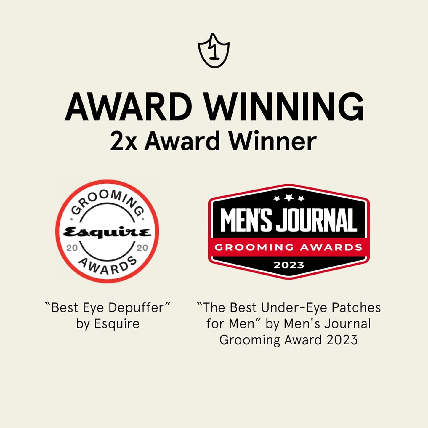 BRO MASK Under Eye Patches for Men Skin Care | Cooling Eye Masks for Dark Circles and Puffiness, Anti Aging Hydrogel Pads with Bakuchiol, Caffeine & Niacinamide, Eye Bags Treatment for Men (4X6 Pairs)