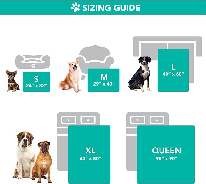 PetAmi Dog Blanket for Medium Large Dogs, Pet Bed Blanket Cat Puppy Kitten - Image 7