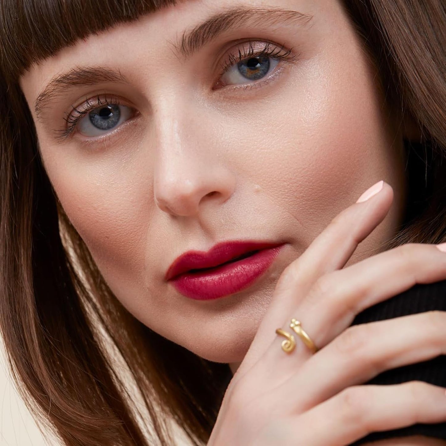 Monika Blunder Beauty Kissen Lush Lipstick Crayon - Constance (Fucshia/Berry) Clean Beauty, Cruelty-Free, Vegan