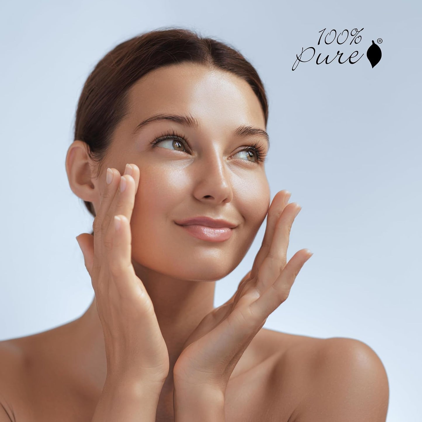 100% PURE Coffee Bean Face Serum EGCG, Licorice Root & Hyaluronic Acid Drops - Tighten, Brighten & Protect Daily Liquid Caffeine For Faded Skin - Ultimate Glow Skincare for Women & Men - 1 fl oz