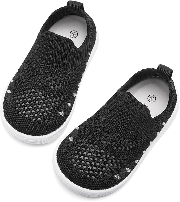 MORENDL Baby Toddler Walking Socks Non-Slip Breathable Unisex Casual Sneakers