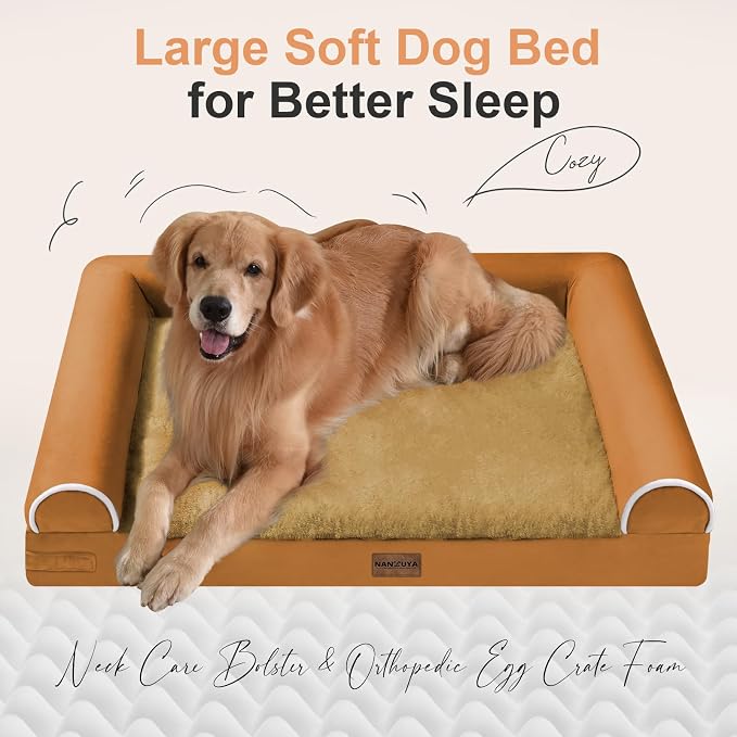 Medium Large Dog Bed Orthopedic Washable: Beds Bolster Medium Large Sized Dog - Image 2