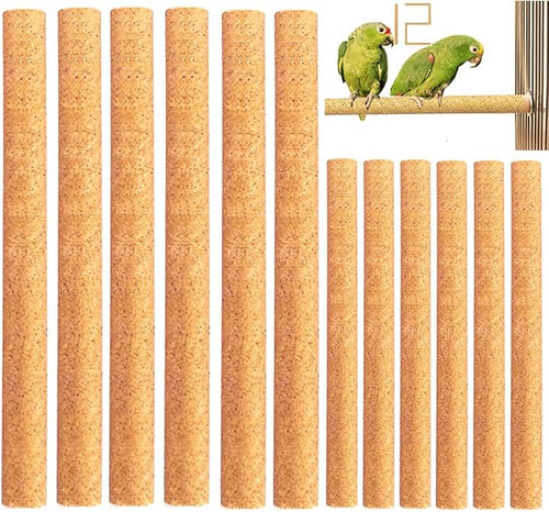 12Pcs Sand Perch Covers for Birds by Birheatry