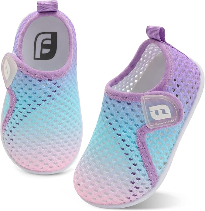 JOINFREE Baby Toddler Water Shoes Boys Girls Sandals Barefoot Kids Breathable Sneakers Shoes for Walking Running