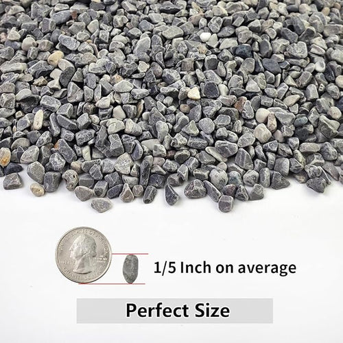 10LB Succulent and Cactus Gravel, 1/5 Inch Natural Decorative Polished Pebbles - Image 2