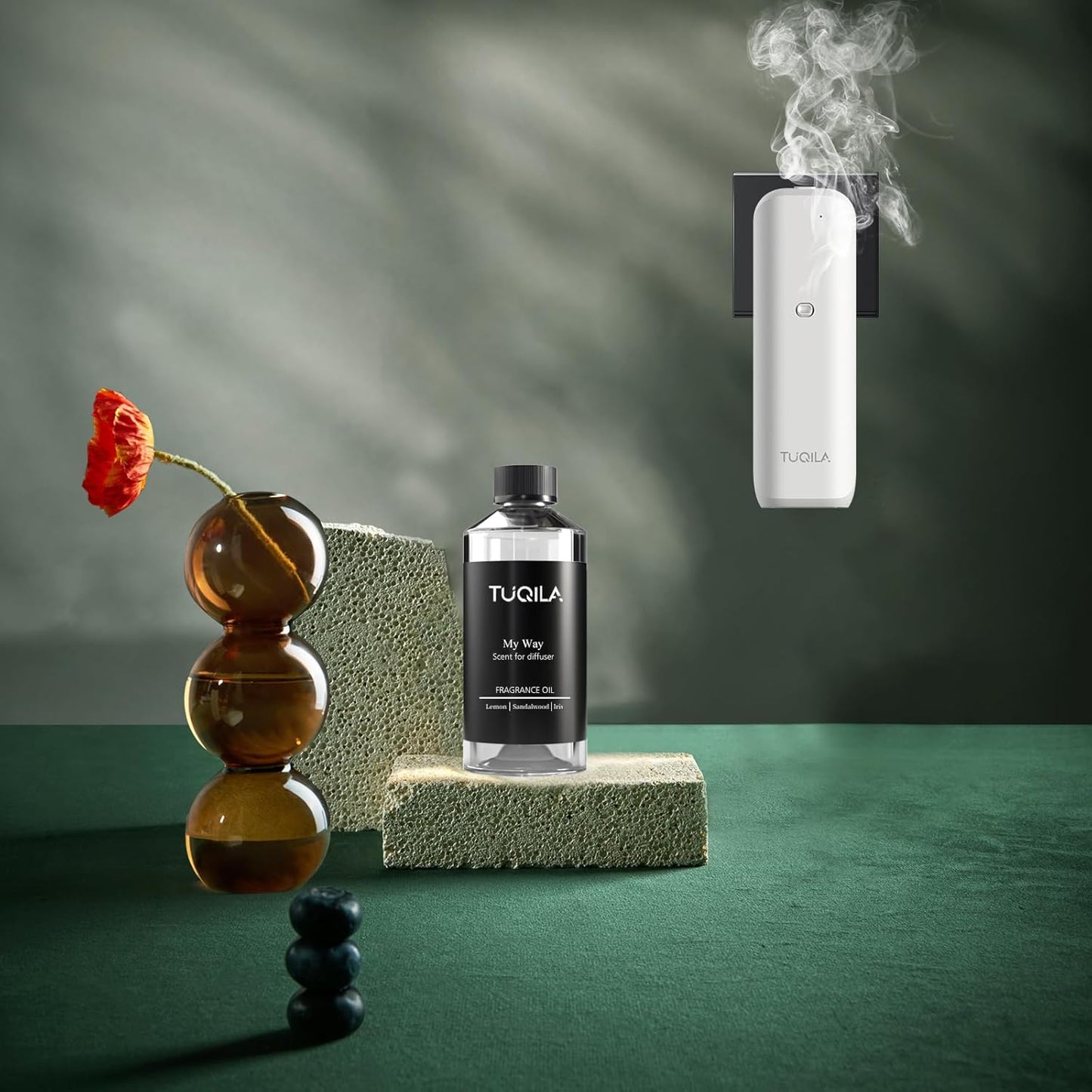 My Way 500ML Hotel Luxury Essential Oil for Diffuser, 5 Star Hotel Scent Oil (Sandalwood, Lemon, Lirs) Long-Lasting Premium Fragrance Oils, Idea Spa & Waterless for Home, Office, Car