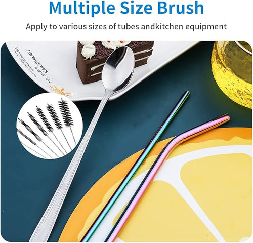 10PCS Flexible Drain Brush Straw Cleaner Brush Set, Pipe Cleaners Brush - Image 2