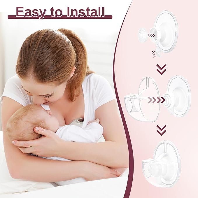 12 Pack Pump Replacement Parts, 8PCS Duckbill Valves 4PCS Silicone Diaphragm Compatible with Momcozy M5, M5 Breast Pumps Replacement Accessories Breastfeeding Essentials Kit