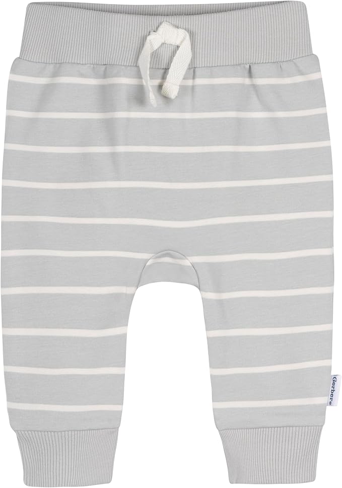 Gerber Baby-Boys Toddler 3-Pack Jogger Pants