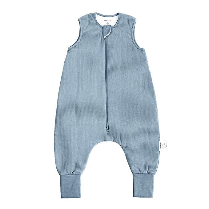Rayon Made from Bamboo Toddler Sleep Sack with Feet 24-36 Months 1.0 Tog Breathable Sleep Sack 2t-3t Ultra Soft Baby Wearable Blanket with Legs Unisex Sleeping Bag with 2-Way Zipper