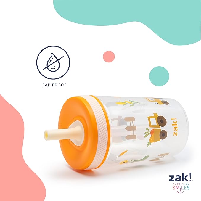 Zak Designs Sonic the Hedgehog Kelso Toddler Cups For Travel or At Home, 15oz 2-Pack Durable Plastic Sippy Cups With Leak-Proof Design is Perfect For Kids (Sonic)