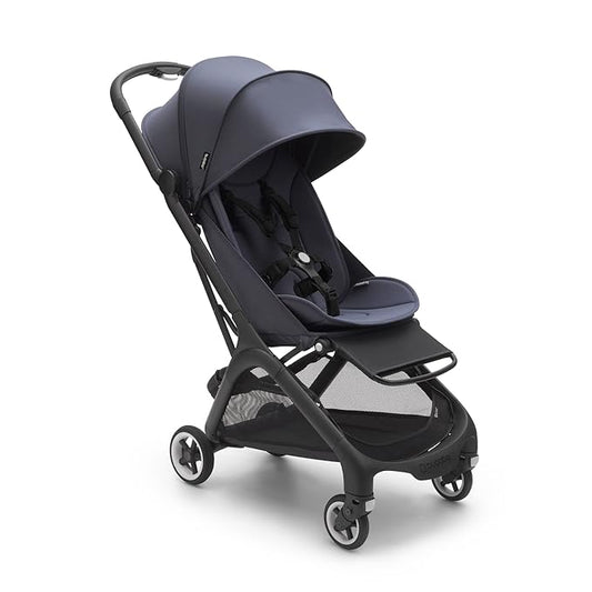 Bugaboo Butterfly - 1 Second Fold Ultra-Compact Stroller - Lightweight & Compact - Great for Travel (Stormy Blue)