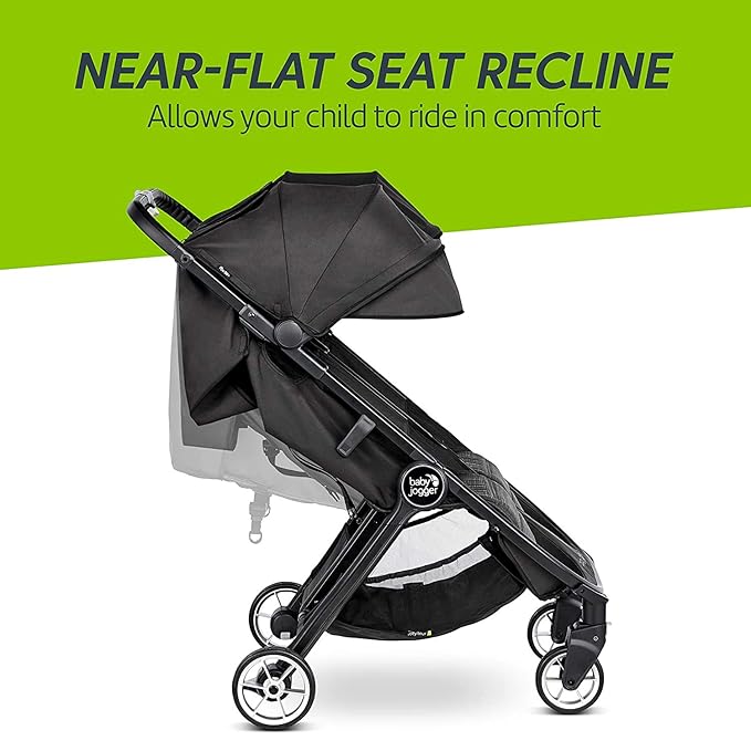Baby Jogger City Tour 2 Double Stroller Compact & Sleek Twin Design with Easy-To-Maneuver Features Ideal for Growing Kids Plush Imported