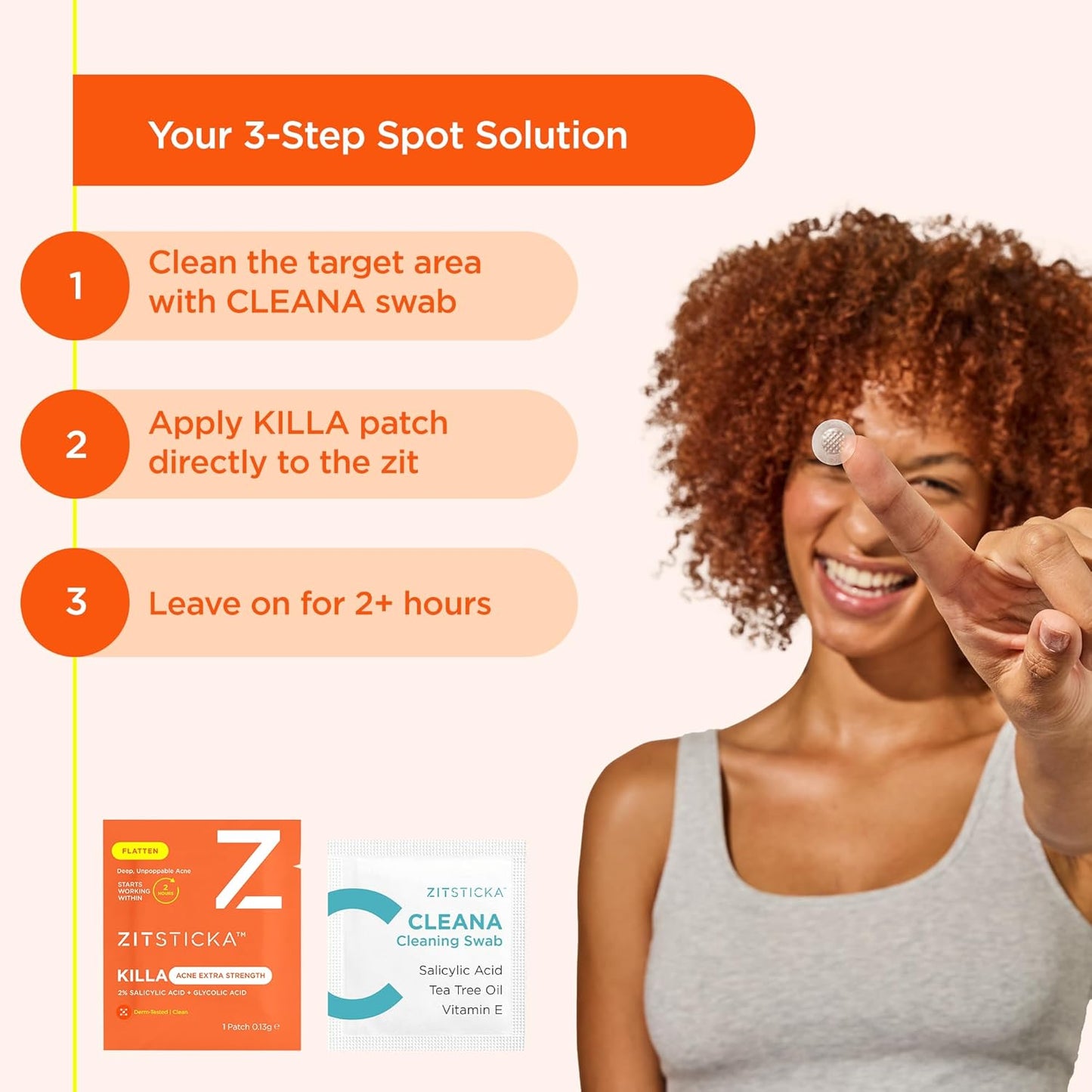 ZitSticka Extra Strength Killa Acne Patches for Face - World's Most Potent Pimple Patch with Fast-Acting Microdarts - Starts Working within 2 Hours for Deep, Early-Stage Zits & Blemish - 20 Count