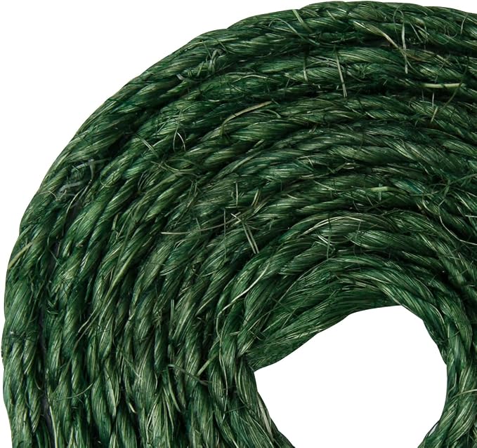 Green Sisal Rope 1/4 Inch by 49-Feet - Image 8