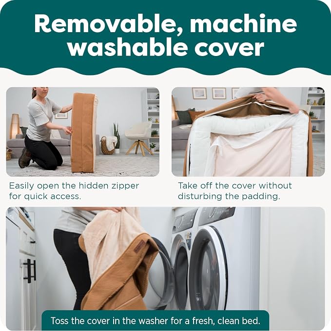 FurHaven Round Orthopedic Dog Bed - Image 4