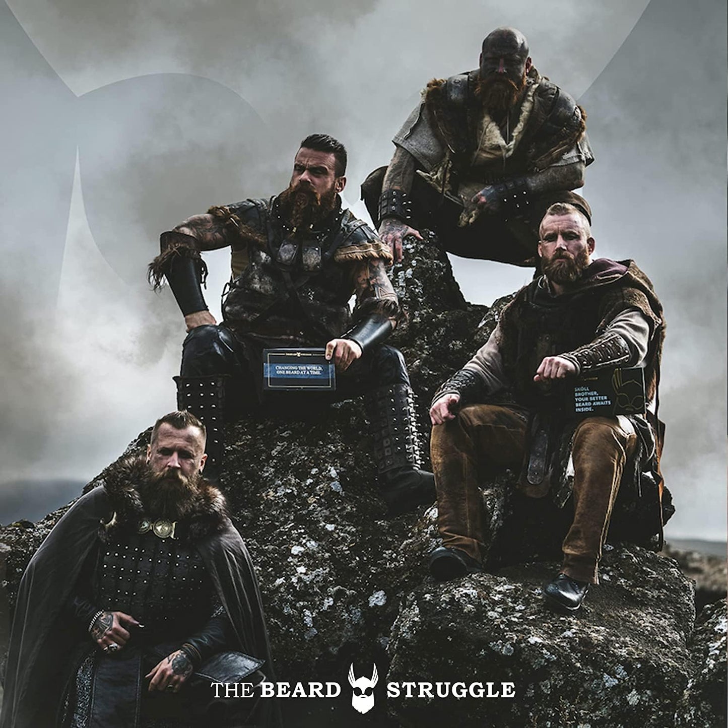 The Beard Struggle - Marksman's Beard Conditioner - Hoenir's Poem, Gold Collection - Nourish, Softens, & Strengthens Beard - Radiance Beard Conditioner for Men (8 Fl oz)