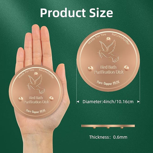 2 pack Copper Disk, 99.9% Pure Copper disk - Image 2
