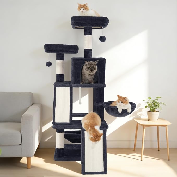 Multi-Level Cat Tree for Indoor Cats, Cat Tower - Image 8